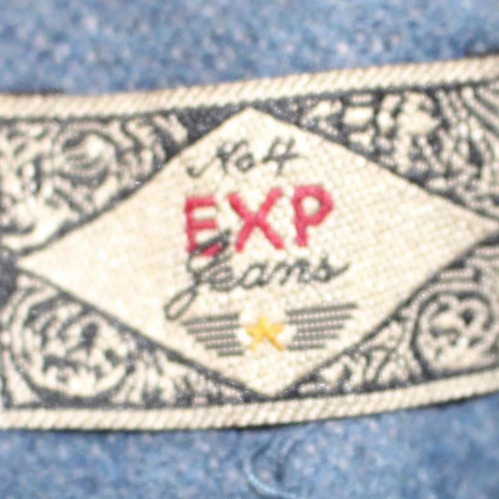 Express, Vintage Navajo wool blend Striped Midi wrap Skirt with button closure - Picture 6 of 10